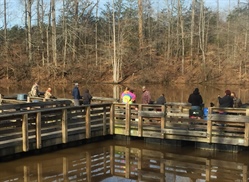 Wildlife Commission Stocks Yadkin County Park Fishing Pond