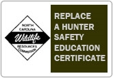 Replacement Boater / Hunter Ed Certificate