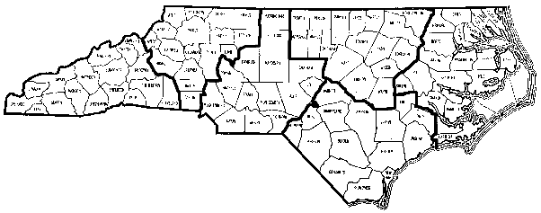 Hunter Education Specialist District Map